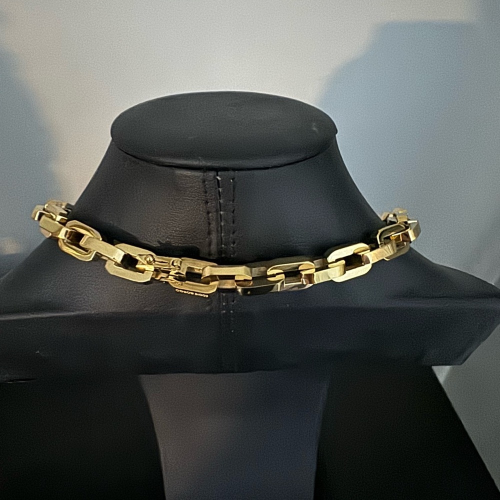 New Eddie Borgo Supra Chain Link Gold Necklace 💕 - Picture 10 of 12